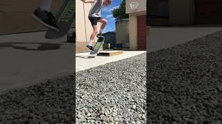 Ollie onto box (slo mo)