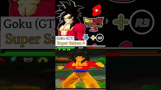 Goku (GT) Super Saiyajin 4 - Dragon Ball Z Budokai Tenkaichi 3 #dbzbt3 #dragonball #ssj4 #bt3