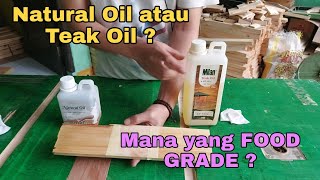 Finishing kayu berbasis oil