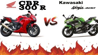 Honda CBR300R Vs Kawasaki Ninja 400 | Perbandingan Motor Sport