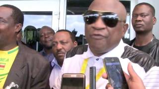 DR. Phillip Chiyangwa Back from Addis Ababa