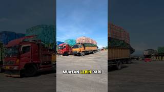 Kalau muatan kayak gini . Supir ga bisa buru buru #truck  #trukoleng #driver