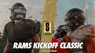 TEAMS GOING AT IT IN WARMUPS OF A SCRIMMAGE!!! Roleville Kickoff Jamboree Recap