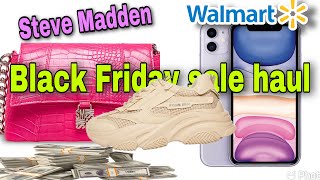 Unboxing iPhone, Steve Madden haul Black Friday deals