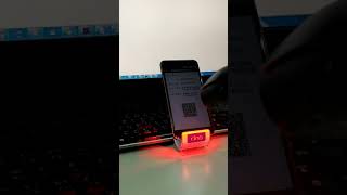 1900GSR  reading low brightness mobile phone screen demo