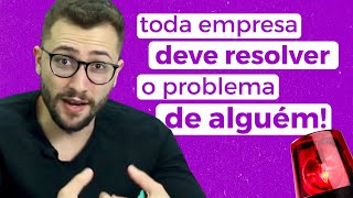 Qual problema sua empresa resolve?