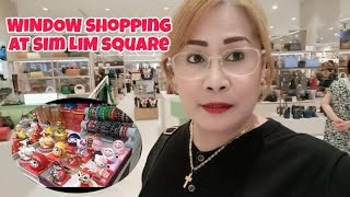 WINDOW SHOPPING WITH MY BANANA AT SIM LIM SQUARE AND OG SHOPPING CENTRE