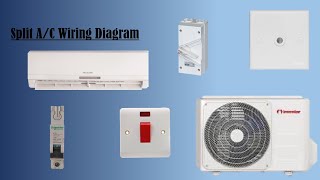 Split A/C wiring diagram