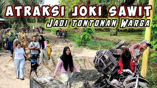 Ramai Warga Kampung Yang Terheran!! Para Pelangsir Sawit Jadi Tontonan #MasJC_28