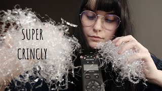 ASMR ITA | PLASTICA ESTREMAMENTE CRINCLY ✨🌸 | CRINKLY PLASTIC  SOUNDS