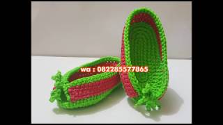 Tutorial Membuat Sepatu Baby / Baby Shoes By Zeptaify part 1