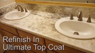 How to recoat an epoxy countertop with the ultimate top coat