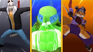 TMNT Legends Alopex, Casey Jones Movie, Leonardo Nick