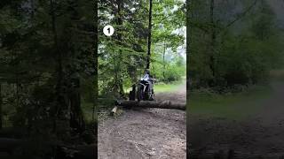 Amazing ride of pro biker in the forest #automobile #enduro #smartphone #adventure #trail #africa