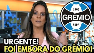 NÃO TEVE JEITO! SAÍDA CONFIRMADA! GUERRA MANDOU EMBORA! NOTÍCIAS DO GRÊMIO