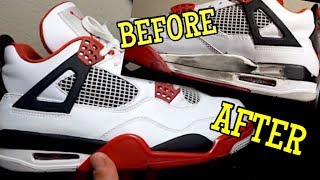 JORDAN 4 MIDSOLE RESTORATION | TIMELAPSE