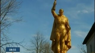 В Запорожской области восстановили памятник на братской могиле