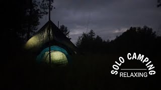 SERUNYA CAMPING SENDIRIAN TANPA ADANYA HUJAN DAN PETIR