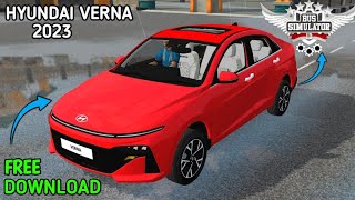 HYUNDAI VERNA 2023 FOR BUS SIMULATOR INDONESIA BUSSID FREE DOWNLOAD