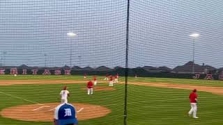 Catcher warm-up vs MHS