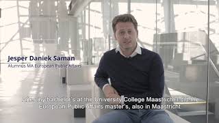 Testimonial European Public Affairs alumnus Jesper Daniek Saman