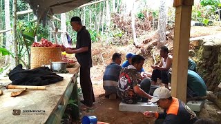 Beginilah uniknya hajatan pernikahan tradisi adat sunda di pelosok kampung pinggir hutan