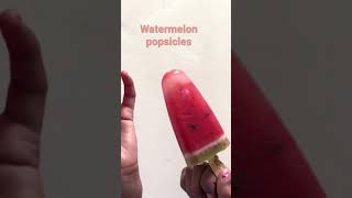 Watermelon popsicles/ summertime #shorts