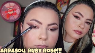 TESTEI A PALETA REDONDINHA ADORE YOU RUBY ROSE ✨ | Ket Brinhol ✨