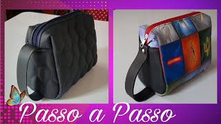 Necessaire  masculina| nécessaire com molde|nécessaire simples, nécessaire  passo a passo.