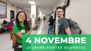 Portes ouvertes du 4 novembre