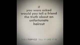 Table Talk: To Tell The Truth