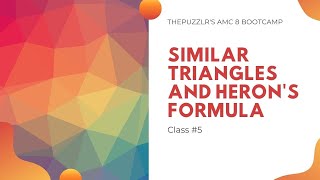 AMC 8/Math Competition Preparation Class#5: Triangles Part #2