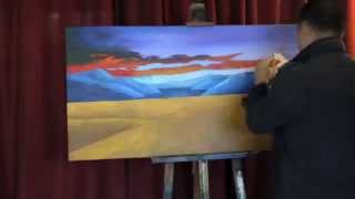 sandy hook tribute time lapse painting