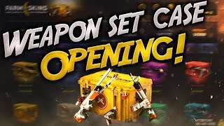 WEAPON SET CASE OPENING AUF FARMSKINS!