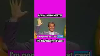 It Was ANTOINETTE!   #thenewlywedgame #bobeubanks #funny #1980s #comedy #laugh #gameshow #hilarious