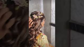 hairstyle for brides #kritikafp #kritikakhurana #bohokishaadi #engagement #bridal #pasoori