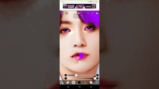 BTS jungkook new purple smudge edit ft BSAT remix pls like and sub support me #viralvideo #btsarmy 💜