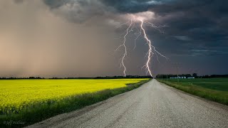 Relaxing Sleep Music • 8 Hour Heavy Rain with Thunderstorms