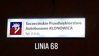 Szczecin w SPA-K, czyli autobusem po Szczecinie. Linia 68 (Plac Rodła - Przepiórki) #1300