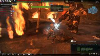 Vindictus - Colhen in Flames - Blood Fist Boss Fight