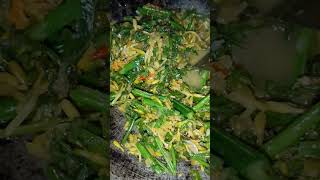 Tumis bunga pepaya dan pakis #shorts #short #viralshorts #trending #shortvideo #tumisbungapepaya