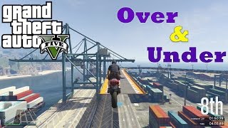 GTA 5 Online: Cunning Stunts DLC - Over and Under (Funny Moments)