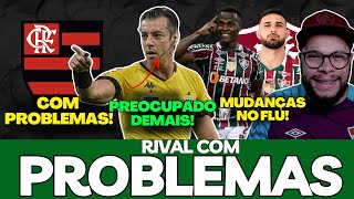 🚨O FLAMENGO COM PROBLEMAS, MINHA PREOCUPAÇÃO COM CLAUS E COMO VEM O FLUMINENSE