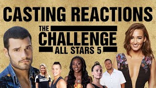 The Challenge All Stars 5 Casting Reactions #TheChallenge