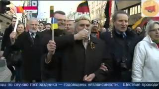 В Литве проходит марш националистов при поддержке Правого Сектора Украины  Новости Украины 11 03 201