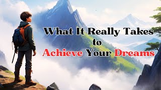 Breaking the Myths :- "What It Really Takes to Achieve Your Dreams"