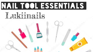 Nail Tool Essentials • Acrylic Nails Essentials for beginners