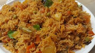 తంజావూరు వెజ్ బిర్యానీ || Thanjavur Style Veg biryani #harshiempire