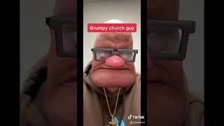 Grumpy church guy on communion