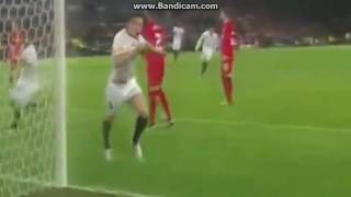 Liverpool vs Sevilla (1-1) |  Kevin Gameiro Goal | Europa League